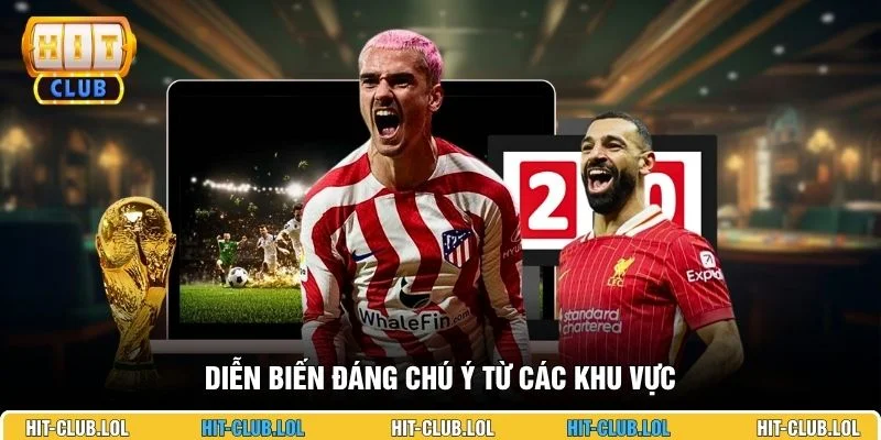 Diễn biến đáng chú ý từ các khu vực