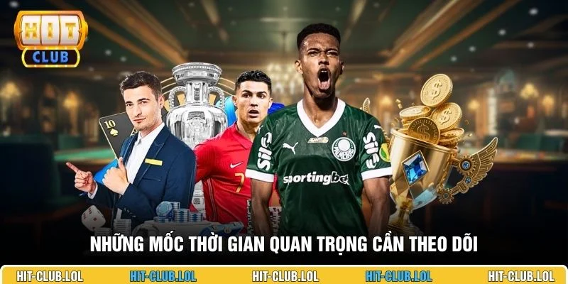 Những mốc thời gian quan trọng cần theo dõi